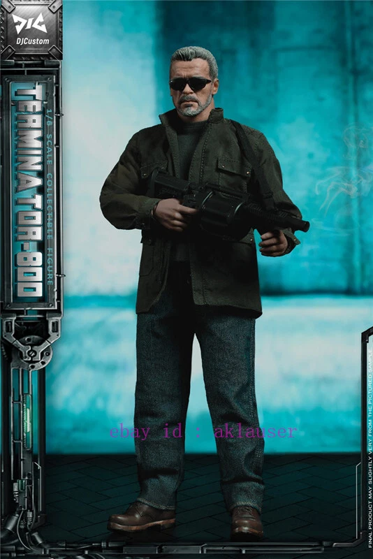 Dj-Custom Dj-16004 1/6 Terminator T800 Arnold Schwarzenegger Action Figure Toy