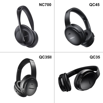 Bose QuietComfort QC 35 / 35 II / 45 / NC700 Noise Cancelling Kopfhörer Kabellos