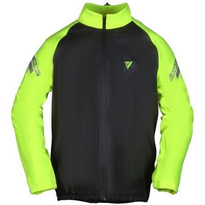 Modeka Flex Dry Regenjacke Schwarz/Neongelb Regenbekleidung Regen Schutz