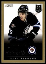 2013-14 Score Gold Zach Redmond Winnipeg Jets #610