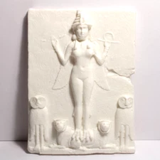 Queen of the Night/Burney Relief – British Museum – Ancient Mesopotamia – 6 Inch