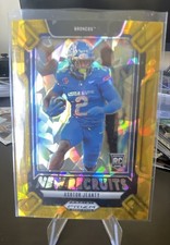 2025 Prizm Draft Picks - New Recruits Ashton Jeanty #9 Gold Ice Prizm (RC)