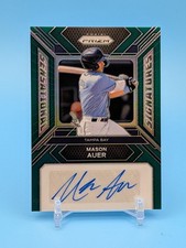 2024 Prizm Mason Auer Sensational Signatures Green Rookie Auto #SS-MA Rays