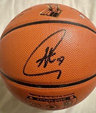 Stephen Curry Warriors Autographed Signed Finals Spalding Basketball (PSA) (COA)