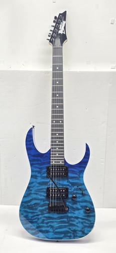 Ibanez Gio GRG120QASP 6 String Electric Guitar (Blue Gradation)