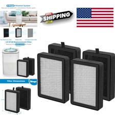 3 In 1 Air Purifier Filter Replacement Pack 4 Count for Optimal Performance
