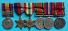 Boer War Nesbitt's Horse Queens South Africa Medal QSA WWII Star British Group