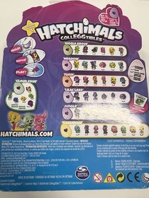 NEW Hatchimals Colleggtibles 4-pack Bonus Season 1 Collector Map Spin Master