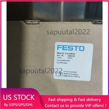 US FREE TAX New Festo MS4-EE-1/4-10V24 542578 On/off valve