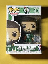 Funko Pop! Figura de vinilo coleccionable #118 NBA Jayson Tatum Boston Celtics