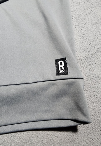 Rhone Hoodie Mens XXL Gray Essentials Performance Pull Over Stretch Sweatshirt - Picture 4 of 16