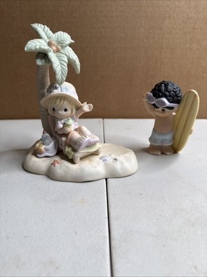 ''Aloha Aina'' Love of the Land Precious Moments #4003250 RARE SIGNED BY ALL THREE