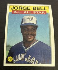 1986 Topps - Jorge Bell - All Star - Toronto Blue Jays - #718