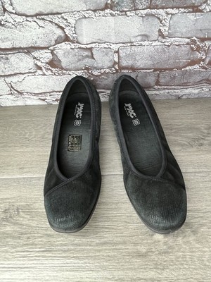 IMAC Italy Black Suede Shimmer Wedge Pumps Shoes Women s Sz 41EU/10-10.5M US