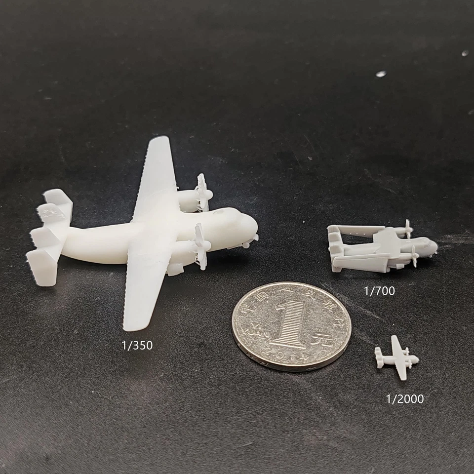 3D Printed1/700/400/350 Us C-2A Greyhound Carrier Based Transport Aircraft Model - Image 2 of 4
