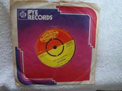 PAT BOONE - NEVER PUT IT IN WRITING / I LIKE WHAT YOU DO  VINYL 7''  Pie Internat