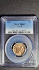 1913 5C Type 2 Buffalo Nickel PCGS MS 62