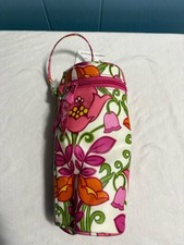 NWT VERA BRADLEY Baby Bottle Caddy LILLI BELL Insulated Holder Strap Read