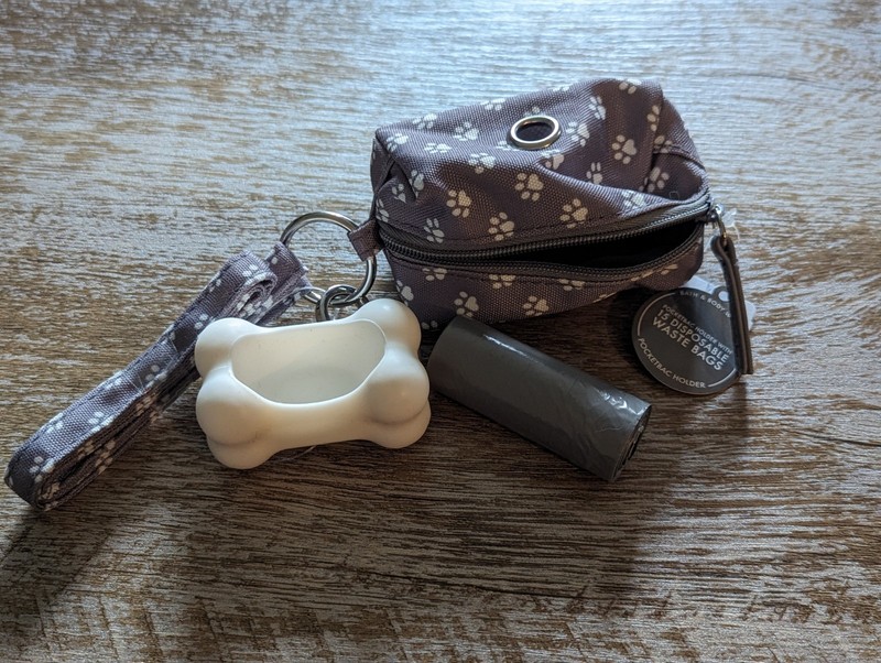Dog Paw Print Bag Lanyard PocketBac Sanitizer Holder Bath & Body Works