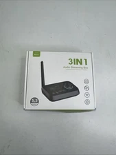 Bluetooth Transmitter Receiver 3-in-1 Bluetooth 5.0 Audio Adapter for 2 