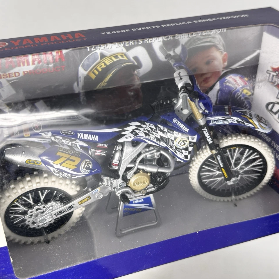 New Ray Yamaha YZ450F Everts Replica Ernee Version 1:12 Diecast  - Image 4 of 4