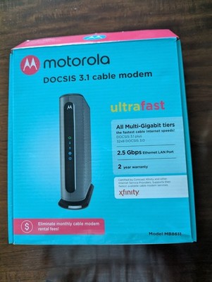 Motorola cable modem docsis 3.1