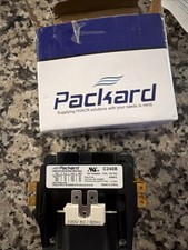Packard C240B 2 Pole 40 Amp 120V Coil HVAC Definite Purpose Contactor