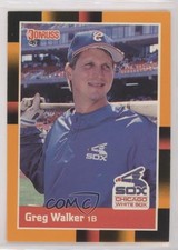 1988 Donruss Baseball's Best Box Set Greg Walker #193 te2