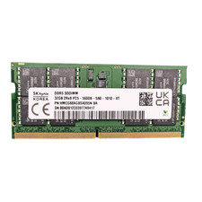 SK Hynix HMCG88MEBSA095N 32GB DDR5 4800MHz Unbuffered Non ECC 262 pin RAM SODIMM