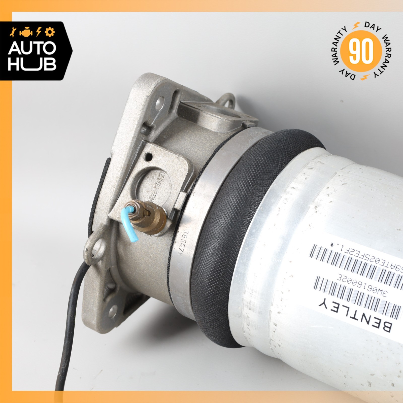 03-10 Bentley Continental GT Speed Rear Right Air Ride Shock 3W0616002E OEM