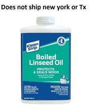 Klean-Strip Boiled Linseed Oil, 1 Quart