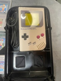 huge Game Boy lot 3 consoles 3 Nintendo brand hard cases 12 games cord ALL WORK!