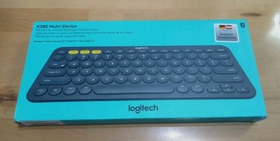 Logitech K380 Multi-Device Deutsch. Kabellose Bluetooth Switch Tastatur Keyboard