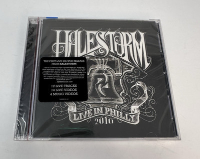 HALESTORM ''Live In Philly'' CD + DVD  (2010 release) NEW SEALED