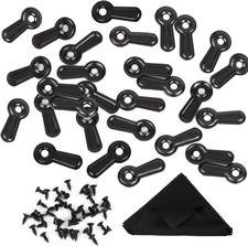 300 Picture Turn Button Fasteners Photo Frame Hardware and 300 Screws for Craft,