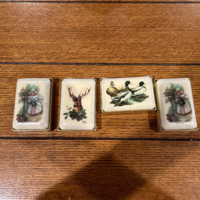 4 French Alda's Forever Soaps  Assorted Designs Assorted Scent NEW