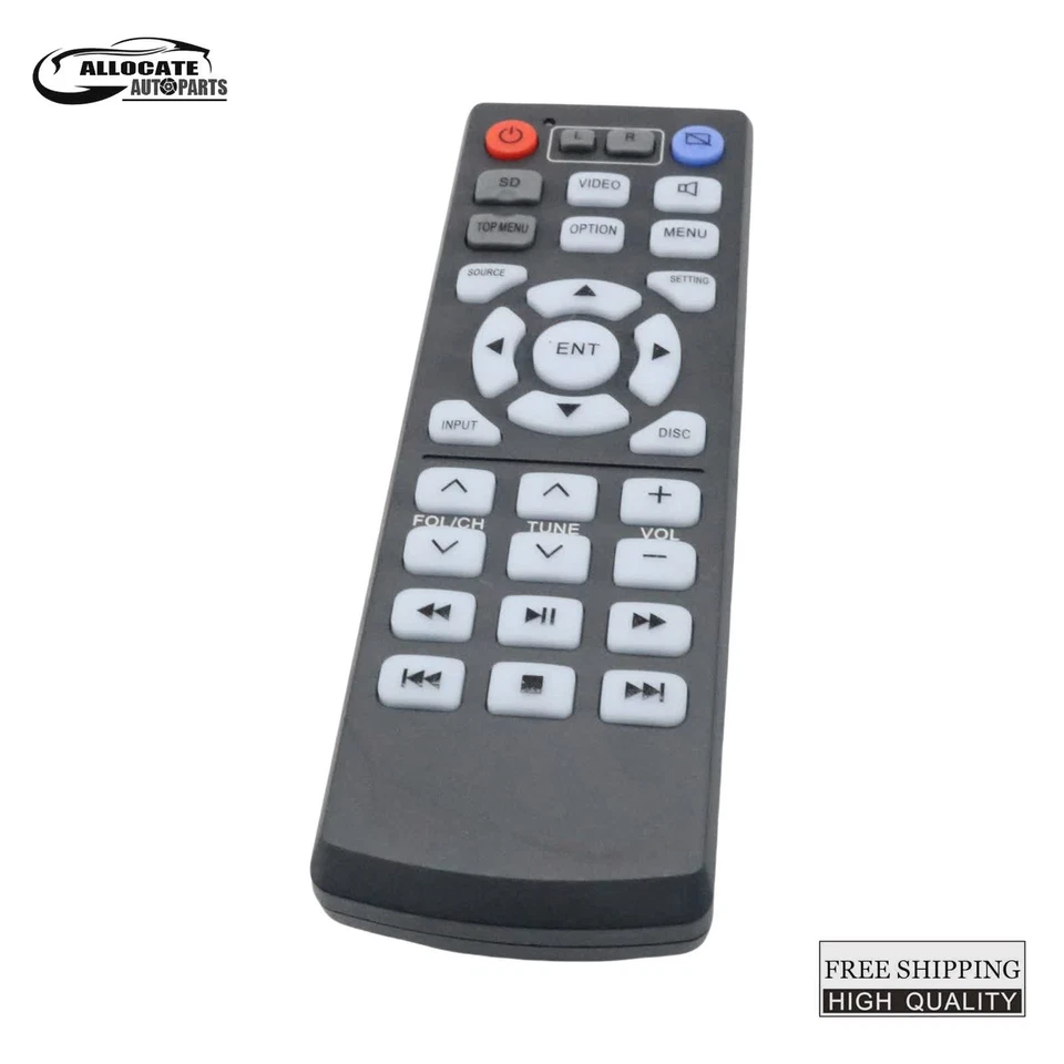 Learning Remote Rear DVD Entertainment 86170-60090 For 2015-2021 Lexus LX570 Foto 3 de 4
