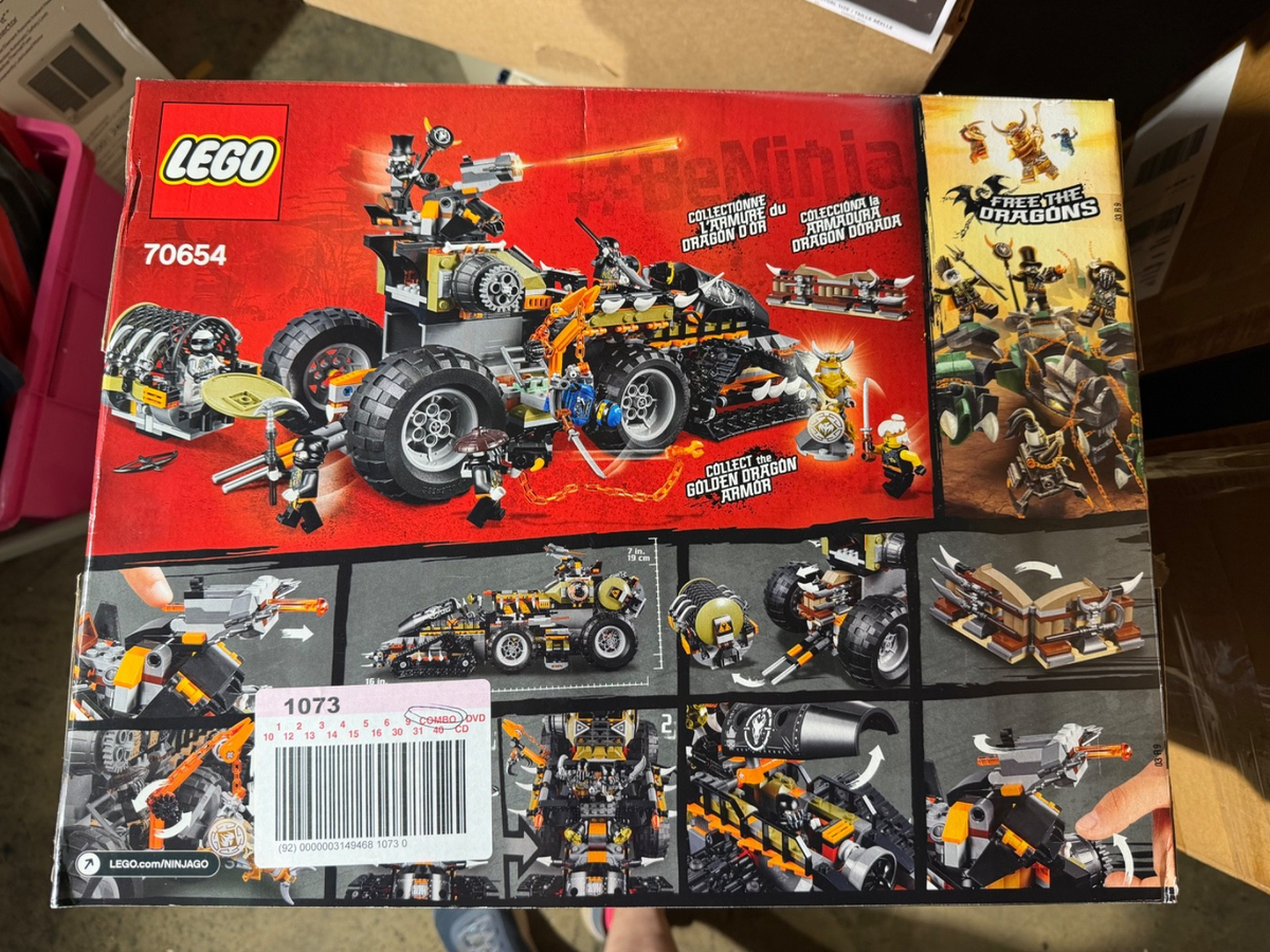 NEW LEGO 70654 Ninjago Dieselnaut Dragon Hunters Tank | eBay