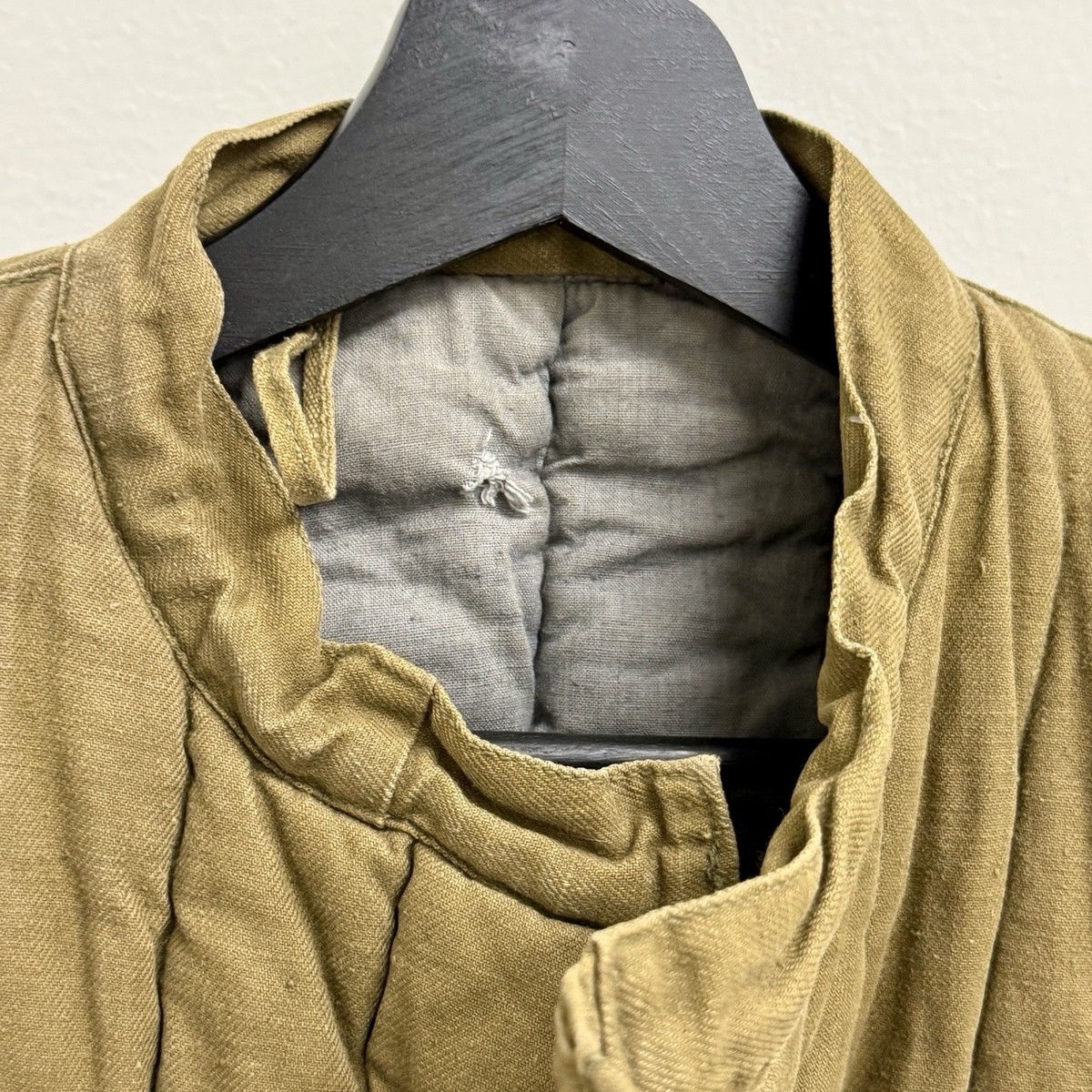Original WWII Soviet Quilted Telogreika Winter Coat Near Mint