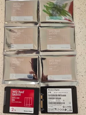 Western Digital Red SA500 2TB 2.5'' Internal SSD (WDS200T1R0A)