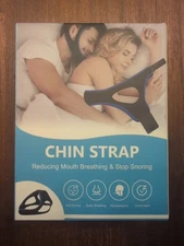 Snore Stop Anti Snoring Chin Strap Sleep Apnea Belt-Set of 2