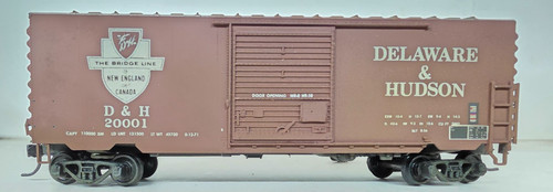 HO McLean PS-1 40' Boxcar D&H 20001 Kadee RTR con caja The Bridge Line | Zustand: Used