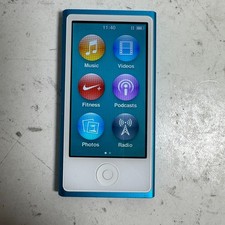 Apple iPod Nano 7th Gen A1446 Blue 2.5