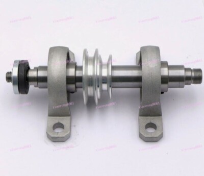 Thread Spindle Shaft Parts Shank Pulley Bearing DIY Wood Lathe Cutter For Chuck