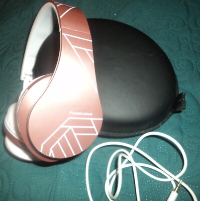 PowerLocus P2 Headphones Rose Gold