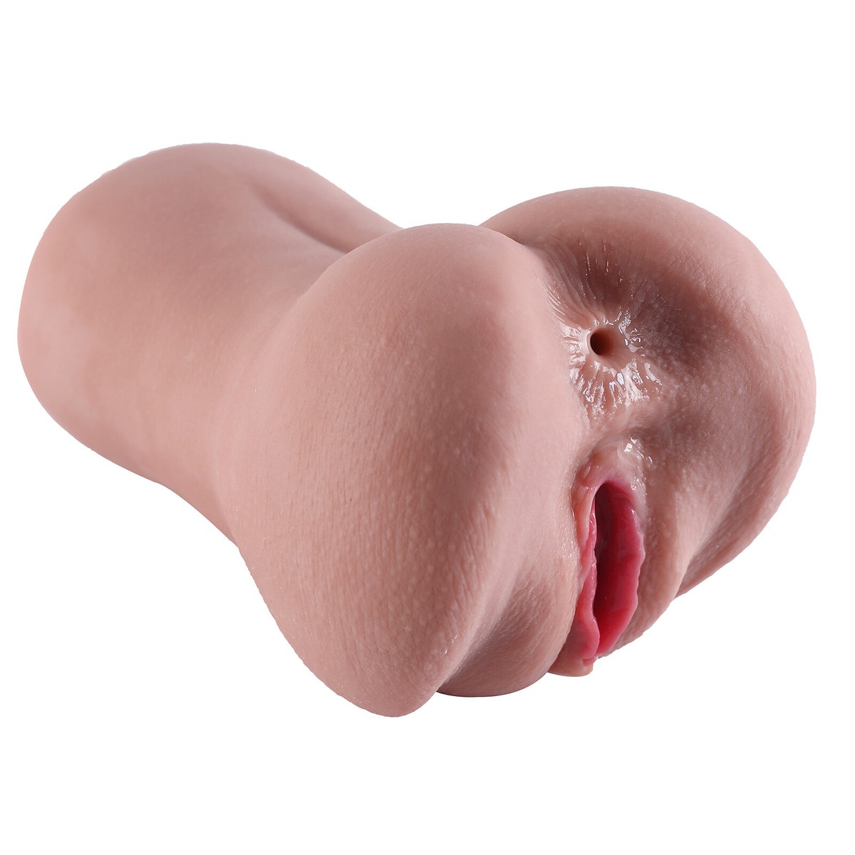 male masturbator realistic 3D Realistic Virgin Vibrating Powered Pocket Pussy Male Masturbator main image 0