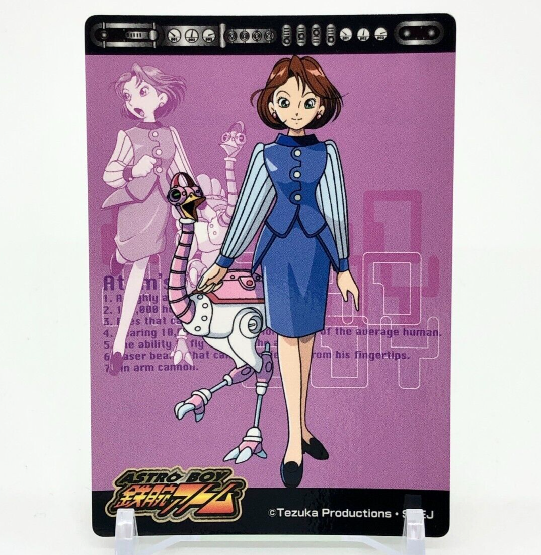 Yuko Kisaragi & Momo Astro Boy Osamu Tezuka Productions Hero Card
