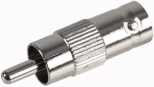 BNC Femelle Vers Rca Mâle Zinc, RF/Coaxial Connecteurs