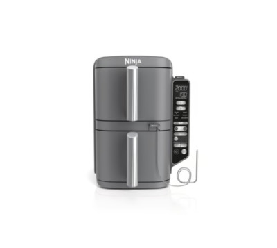 Ninja SL451EU Double Stack XL Doppel-Heißluftfritteuse 9,5 L Fassungsvermögen