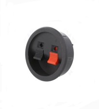Sub Box Rca Connection Port Wiring Connections DIY Screw Fittings Round Version